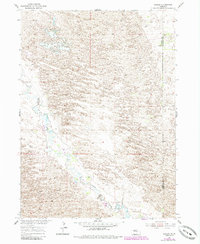 Download a high-resolution, GPS-compatible USGS topo map for Gables, NE (1985 edition)