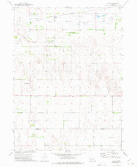 Download a high-resolution, GPS-compatible USGS topo map for Gandy, NE (1975 edition)