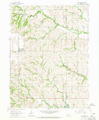 Download a high-resolution, GPS-compatible USGS topo map for Garland, NE (1965 edition)