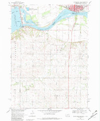 Download a high-resolution, GPS-compatible USGS topo map for Gavins Point Dam, NE (1982 edition)