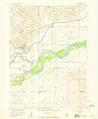 Download a high-resolution, GPS-compatible USGS topo map for Genoa, NE (1959 edition)