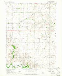 Download a high-resolution, GPS-compatible USGS topo map for Goehner, NE (1965 edition)