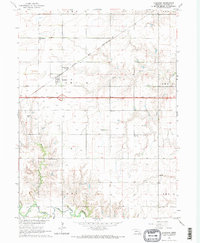 Download a high-resolution, GPS-compatible USGS topo map for Goehner, NE (1965 edition)