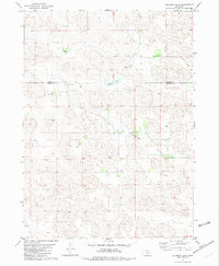 Download a high-resolution, GPS-compatible USGS topo map for Goldman Lake, NE (1982 edition)