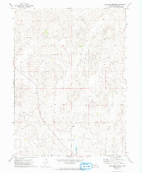 Download a high-resolution, GPS-compatible USGS topo map for Good Hope Cemetery, NE (1993 edition)