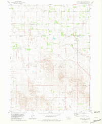 preview thumbnail of historical topo map of Wheeler County, NE in 1981