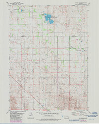 Download a high-resolution, GPS-compatible USGS topo map for Goose Lake, NE (1986 edition)