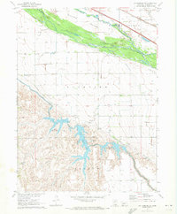 Download a high-resolution, GPS-compatible USGS topo map for Gothenburg SE, NE (1973 edition)