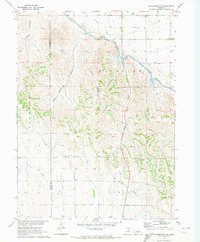 Download a high-resolution, GPS-compatible USGS topo map for Gothenburg SW, NE (1973 edition)