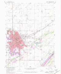 Download a high-resolution, GPS-compatible USGS topo map for Grand Island, NE (1977 edition)