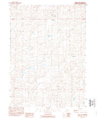 Download a high-resolution, GPS-compatible USGS topo map for Green Lake, NE (1989 edition)
