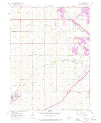 Download a high-resolution, GPS-compatible USGS topo map for Gretna, NE (1977 edition)