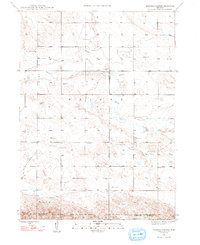preview thumbnail of historical topo map of Box Butte County, NE in 1948