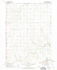 Download a high-resolution, GPS-compatible USGS topo map for Hampton, NE (1971 edition)
