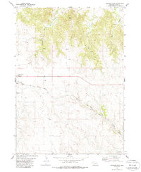 Download a high-resolution, GPS-compatible USGS topo map for Harrison East, NE (1988 edition)