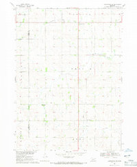 preview thumbnail of historical topo map of Cedar County, NE in 1968