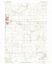 Download a high-resolution, GPS-compatible USGS topo map for Hastings East, NE (1971 edition)