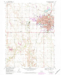 Download a high-resolution, GPS-compatible USGS topo map for Hastings West, NE (1983 edition)
