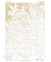 Download a high-resolution, GPS-compatible USGS topo map for Hay Springs Creek, NE (1993 edition)
