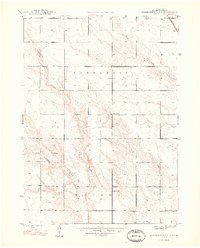 preview thumbnail of historical topo map of Box Butte County, NE in 1948