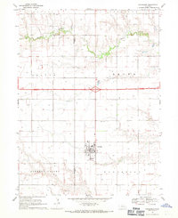 Download a high-resolution, GPS-compatible USGS topo map for Henderson, NE (1971 edition)