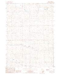 preview thumbnail of historical topo map of Cherry County, NE in 1987