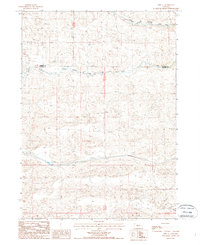 Download a high-resolution, GPS-compatible USGS topo map for Hire SE, NE (1988 edition)