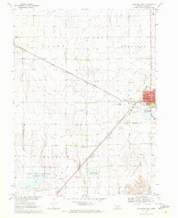 Download a high-resolution, GPS-compatible USGS topo map for Holdrege West, NE (1972 edition)