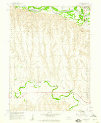 Download a high-resolution, GPS-compatible USGS topo map for Hollinger, NE (1959 edition)