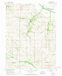 Download a high-resolution, GPS-compatible USGS topo map for Howe, NE (1968 edition)