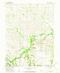 Download a high-resolution, GPS-compatible USGS topo map for Hubbell, NE (1961 edition)