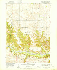 preview thumbnail of historical topo map of Keya Paha County, NE in 1950