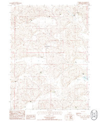 Download a high-resolution, GPS-compatible USGS topo map for Hulbert Lake, NE (1986 edition)