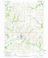 Download a high-resolution, GPS-compatible USGS topo map for Humboldt, NE (1967 edition)