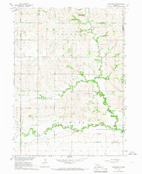 Download a high-resolution, GPS-compatible USGS topo map for Humphrey SE, NE (1968 edition)