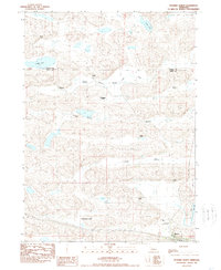 Download a high-resolution, GPS-compatible USGS topo map for Hyannis North, NE (1989 edition)