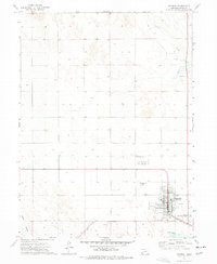 preview thumbnail of historical topo map of Imperial, NE in 1973