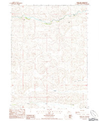 Download a high-resolution, GPS-compatible USGS topo map for Indian Hill, NE (1985 edition)