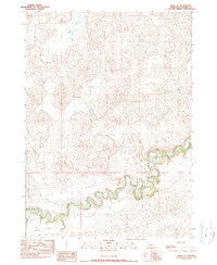 Download a high-resolution, GPS-compatible USGS topo map for Irwin SE, NE (1990 edition)