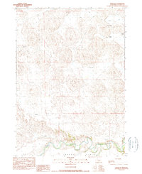 Download a high-resolution, GPS-compatible USGS topo map for Irwin SW, NE (1990 edition)