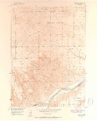 Download a high-resolution, GPS-compatible USGS topo map for Jamison SW, NE (1951 edition)