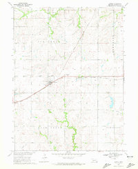 Download a high-resolution, GPS-compatible USGS topo map for Jansen, NE (1972 edition)