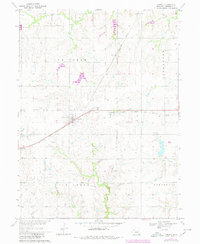 Download a high-resolution, GPS-compatible USGS topo map for Jansen, NE (1980 edition)