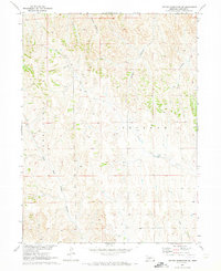 Download a high-resolution, GPS-compatible USGS topo map for Jeffrey Reservoir SE, NE (1973 edition)