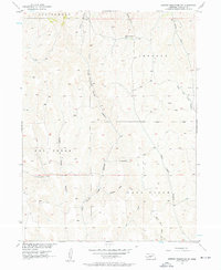 Download a high-resolution, GPS-compatible USGS topo map for Jeffrey Reservoir SW, NE (1957 edition)