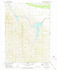 Download a high-resolution, GPS-compatible USGS topo map for Jeffrey Reservoir, NE (1973 edition)
