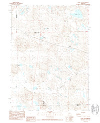 Download a high-resolution, GPS-compatible USGS topo map for Jesse Lke, NE (1989 edition)