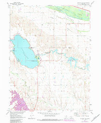 Download a high-resolution, GPS-compatible USGS topo map for Johnson Lake, NE (1984 edition)