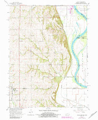 Download a high-resolution, GPS-compatible USGS topo map for Julian, NE (1984 edition)