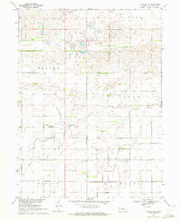 preview thumbnail of historical topo map of Kearney County, NE in 1970